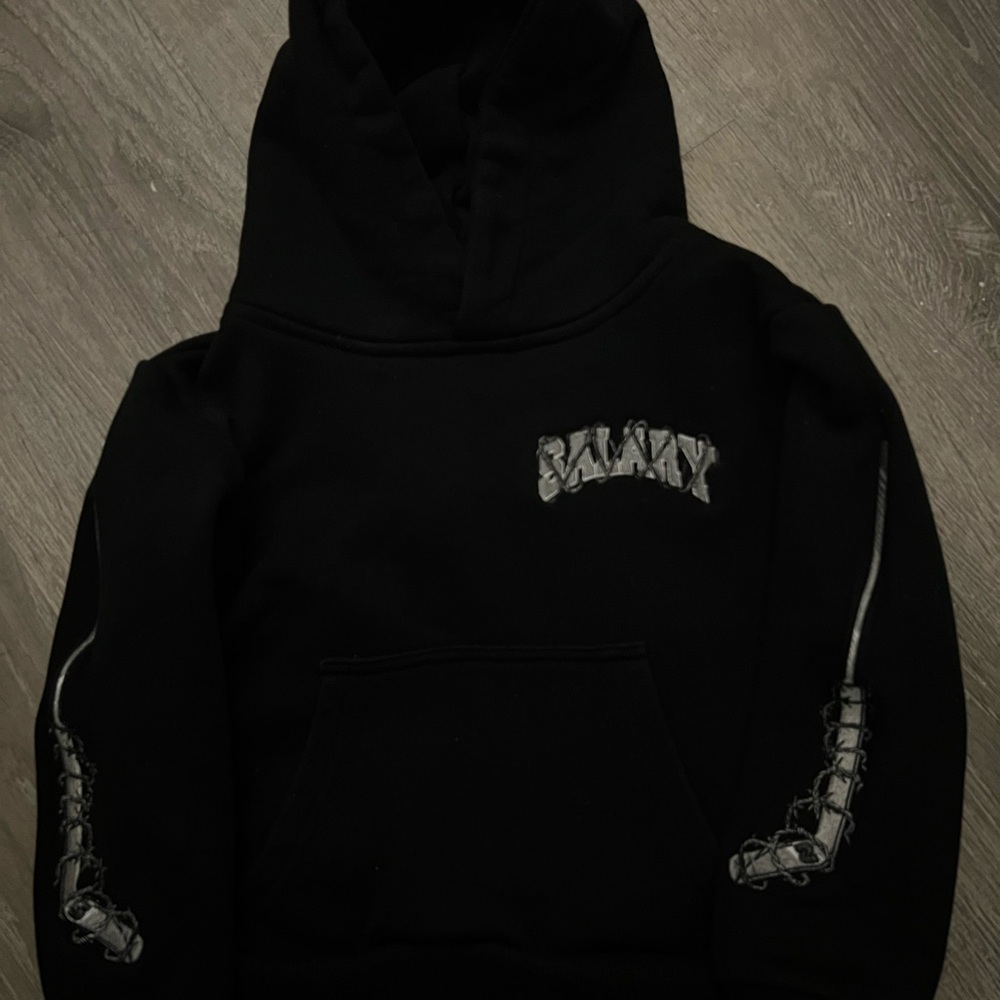 Salary Cap Black Kids Hoodie size 4/5